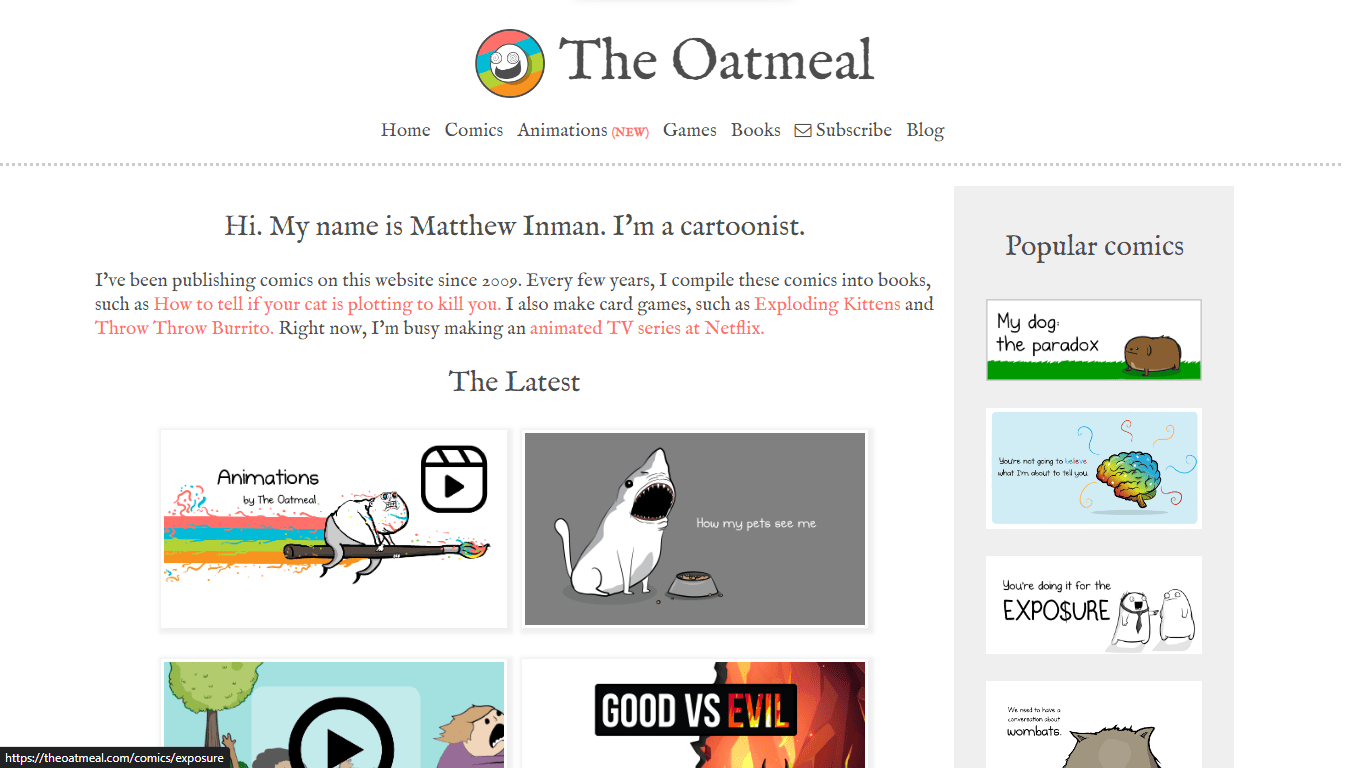 the oatmeal