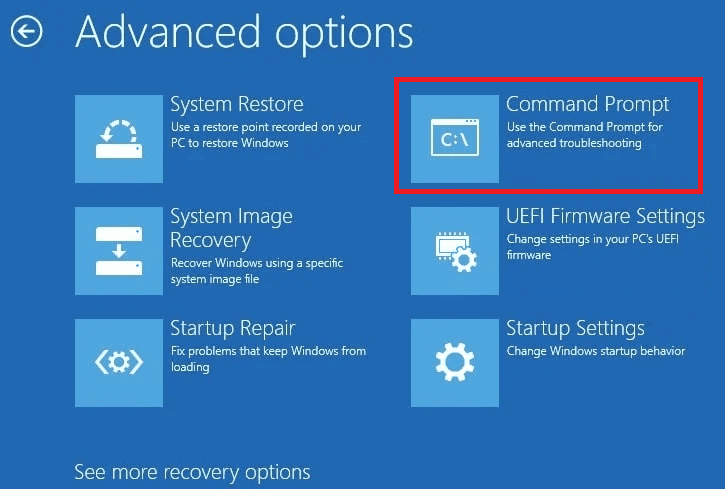 Open Command Prompt in winRE | preparing automatic repair Windows 10