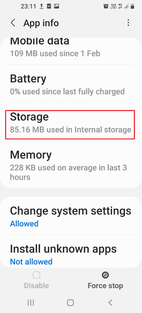 Tap on the Storage tab. Fix Samsung Internet Keeps Opening By Itself