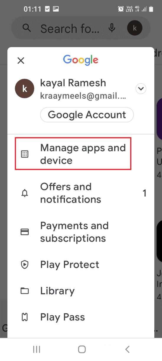 tap on the Manage apps and device tab. Fix Samsung Internet Keeps Opening By Itself