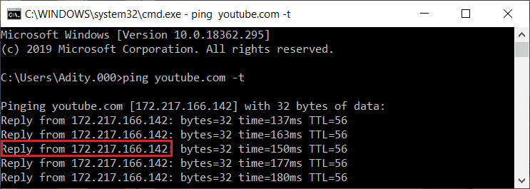 Access YouTube Using the IP address