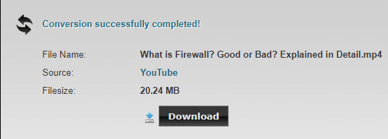 Again click on the Download button