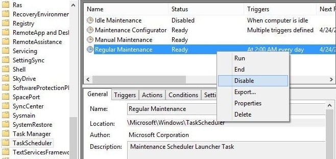 Disable Idle Maintenance, Maintenance Configurator, & Regular Maintenance | Disable Automatic Maintenance in Windows 10