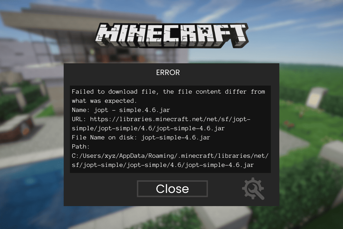 Fix Failed to Download File the File Contents Differ Error in Minecraft