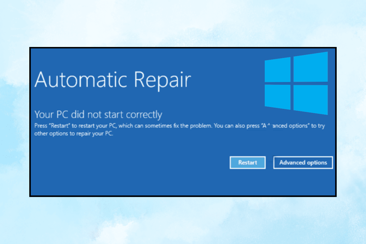 Fix Preparing Automatic Repair Loop in Windows 10