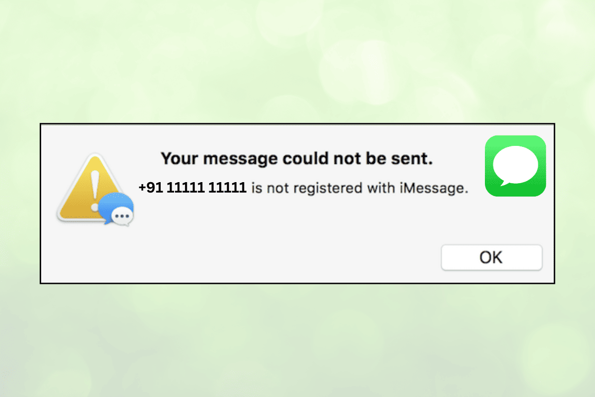 How to Fix Phone Number Not Registered With iMessage