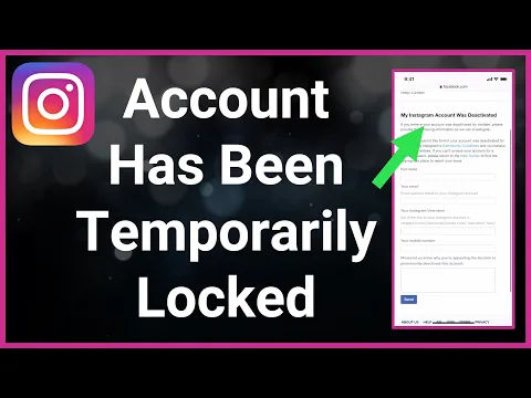 How To Fix Instagram Account Temporarily Locked