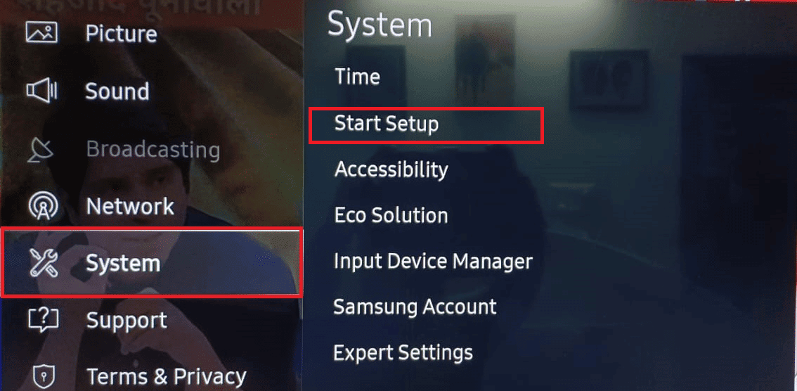 Start Setup System Settings Samsung TV | How to Fix Samsung TV Wi-Fi Connection Issues
