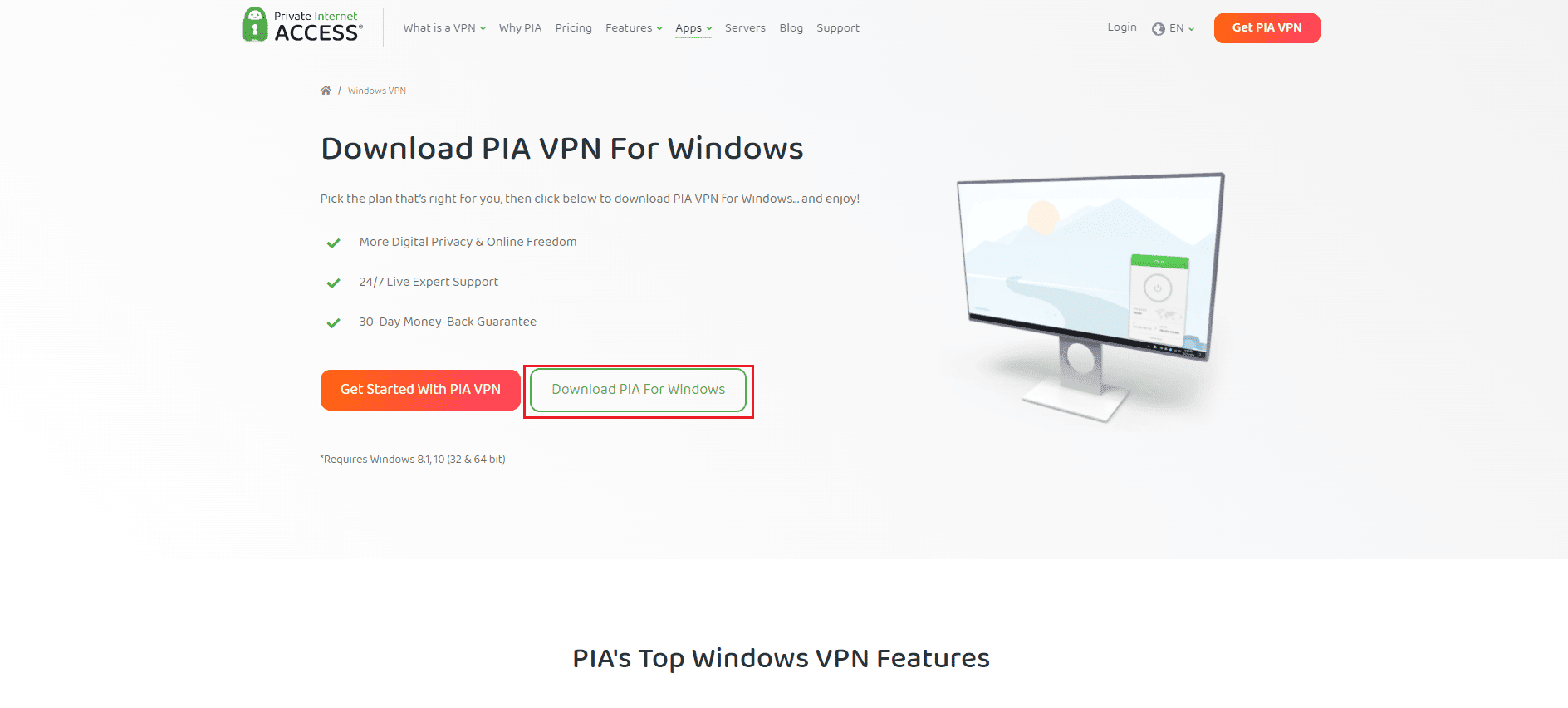 download pia for windows. Fix Private Internet Access Won’t Connect in Windows 10