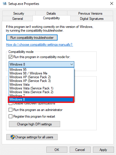 From the dropdown options select Windows 8. 10 Ways to Fix 0x80070015 Bitlocker the Device is Not Ready Error