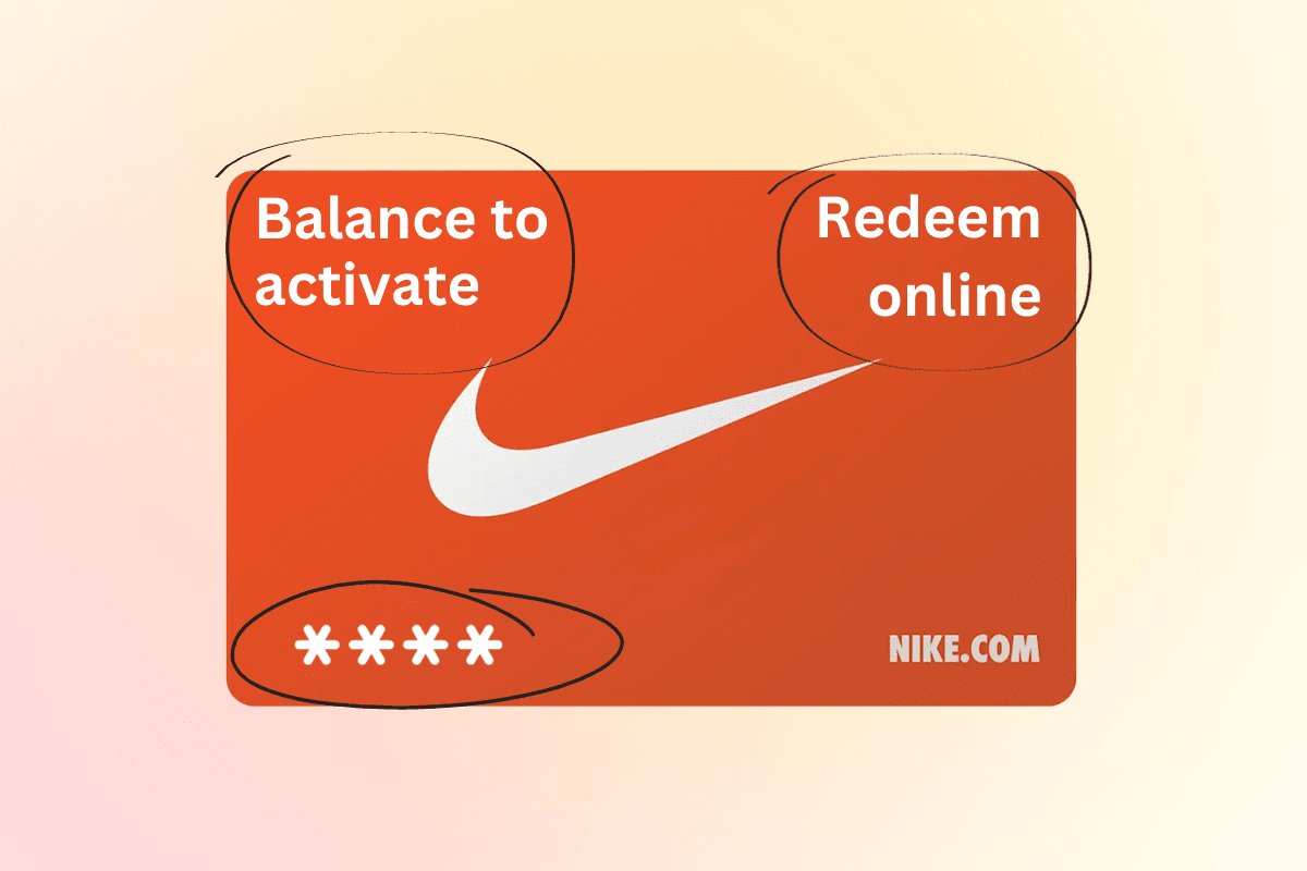 How to Check Nike Gift Card Number