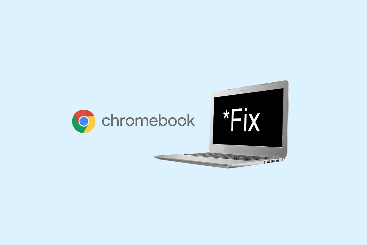 how to restart a chromebook with a black screen