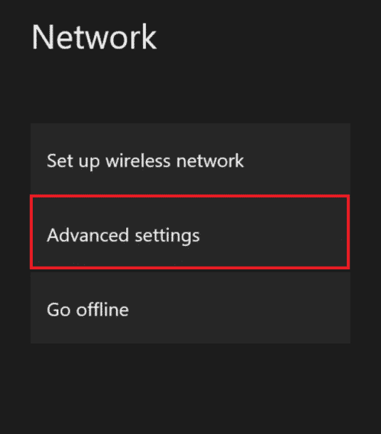 Open Advanced settings | Fix Issues Accepting an Invitation to a Xbox Party 