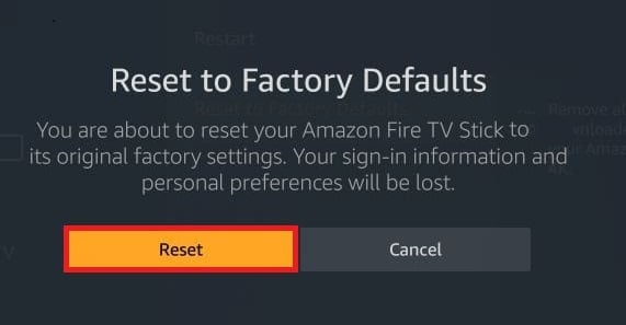 reset firestick. 10 Quick Fixes for HBO Max Laggy Issues on Firestick