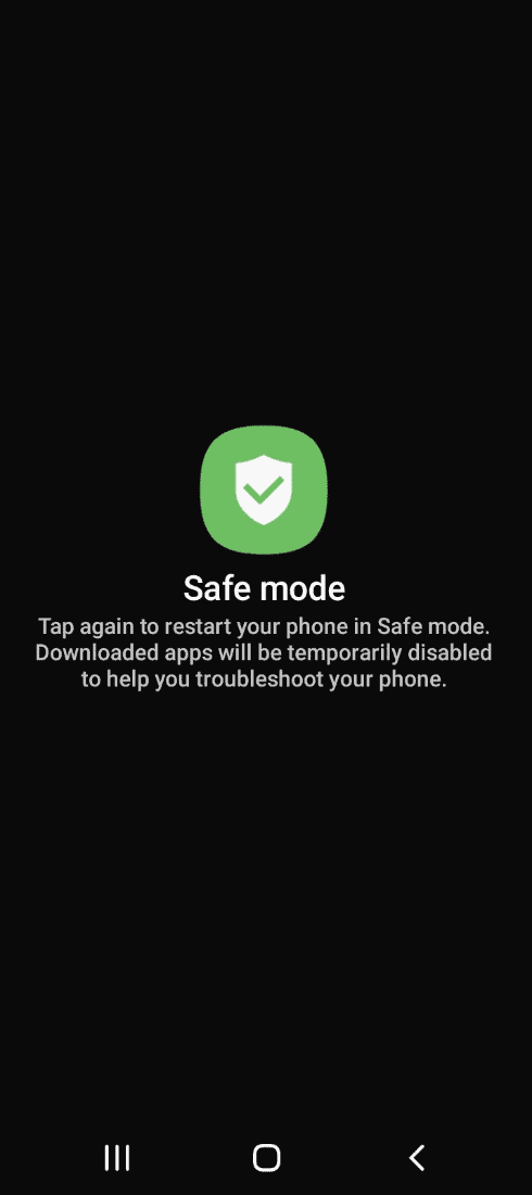Try Safe mode