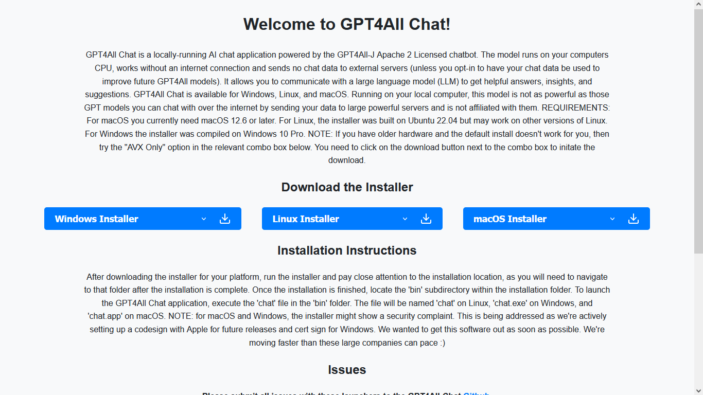 Visit GPT4ALL website on your PC | How to Install AI Software Like ChatGPT on your PC