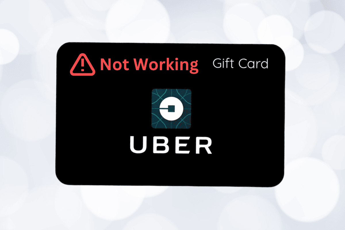 Fix uber gift card not working