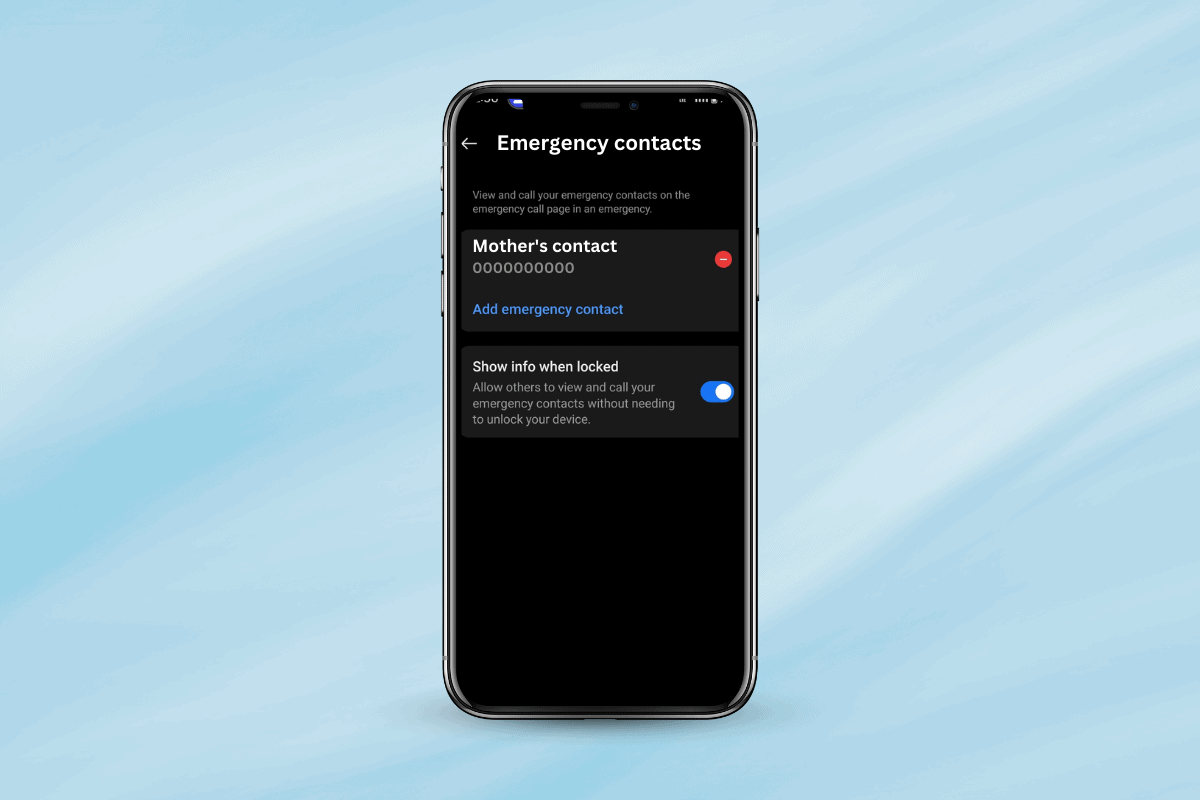 How to Set Emergency Contact (SOS) on Android Phone