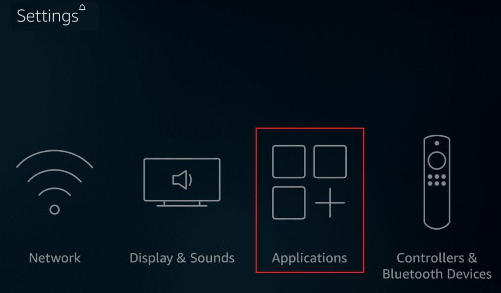 select applications | peacock not working on firestick